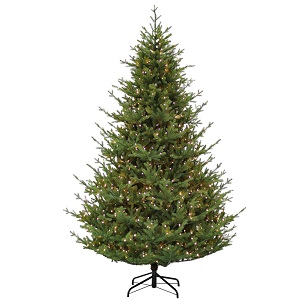 7FT Barrington Spruce Pre-lit Puleo Artificial Christmas Tree | AT85